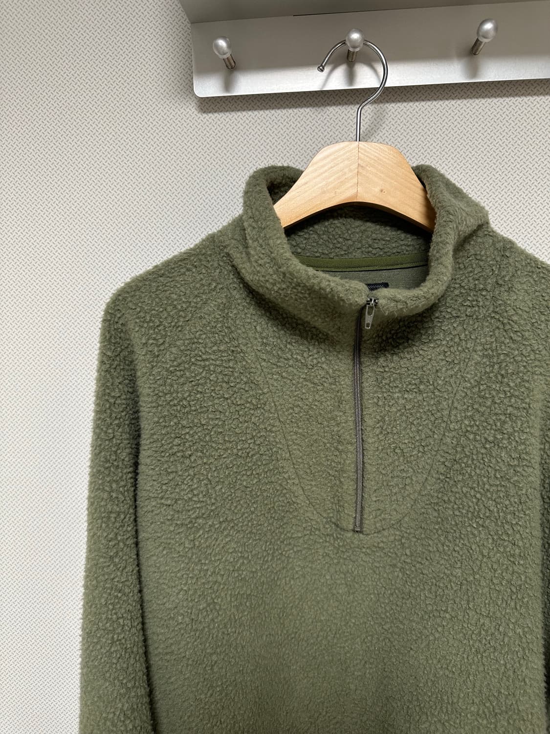 빔즈 플러스 밀리터리 하프집업 플리스 상품이미지4