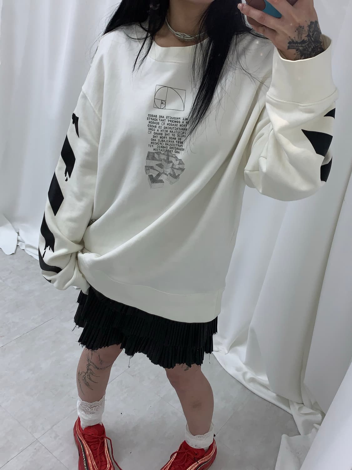 Off-white sweatshirt 상품이미지2