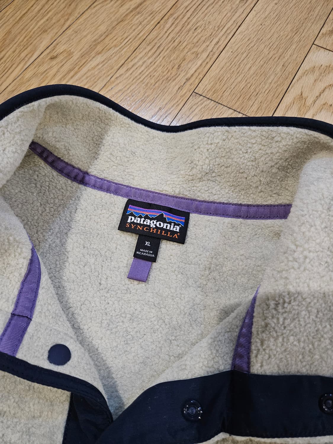 파타고니아 신칠라 헤비웨이트 오트밀 헤더 xl 1회착 새상품급  상품이미지5