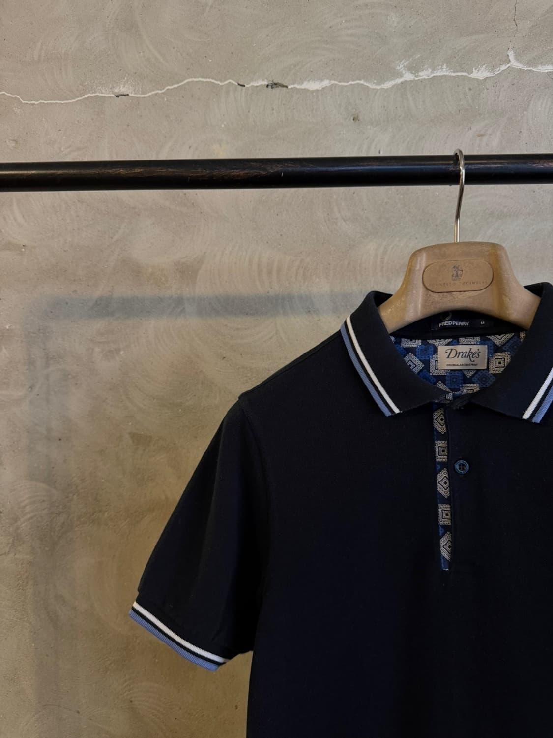 프레드 페리 X 드레익스 pk 셔츠 슬림100 상품이미지6