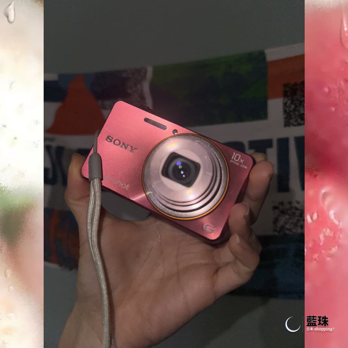 소니 사이버샷 DSC-WX100 빈티지 미니 디카 디지털카메라 핑크 상품이미지2