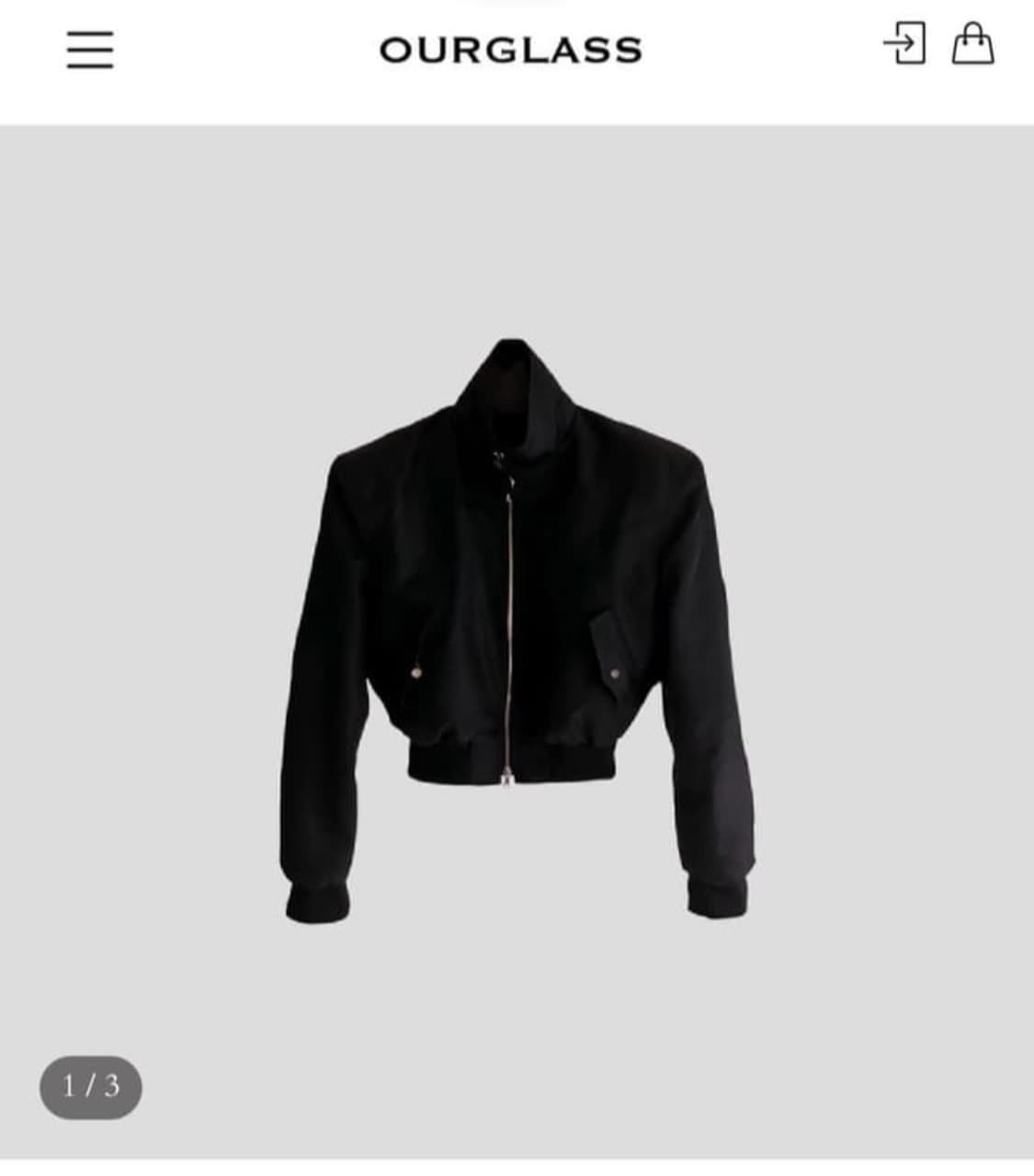 아워글라스 봄버 자켓 상품이미지1