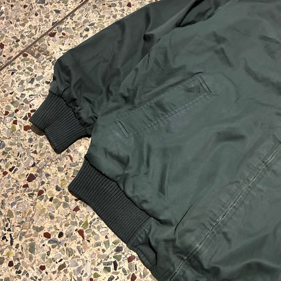 라코스테(Lacoste) 모직 리버시블 블루종 자켓 상품이미지6