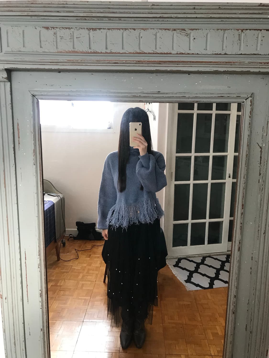 vintage pearl sha skirt 상품이미지3