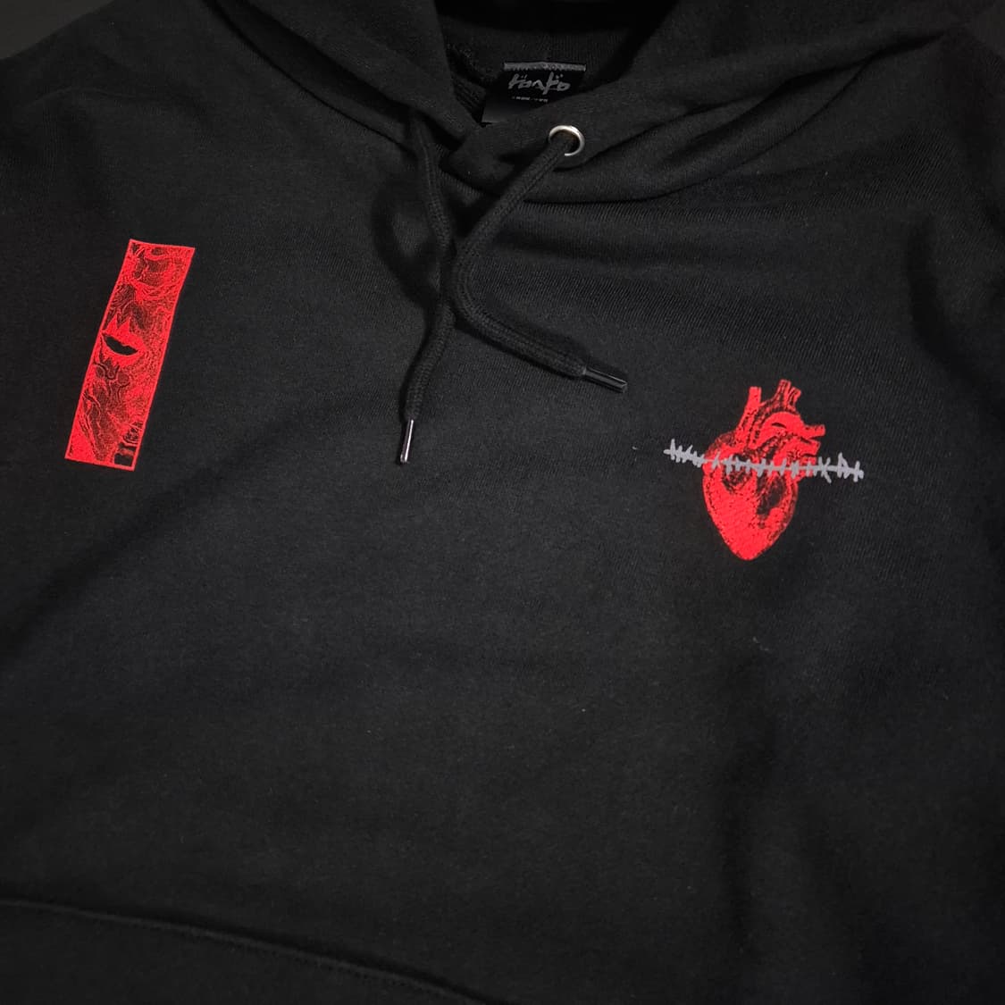 도로헤도로 신 백프린팅 후드티 L사이즈 상품이미지5