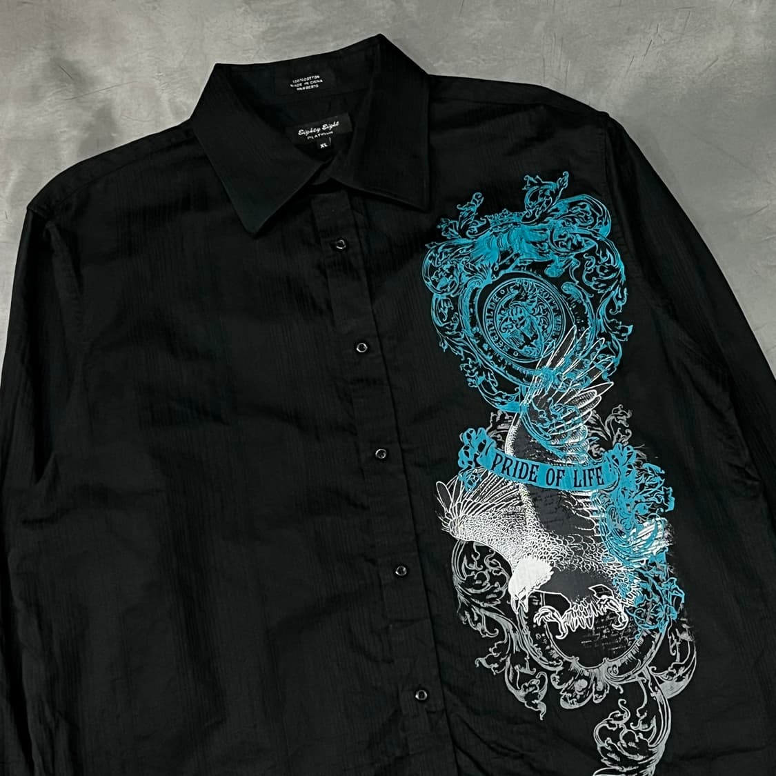  에이티에잇 프린팅 스트라이프 셔츠 y15039 상품이미지3