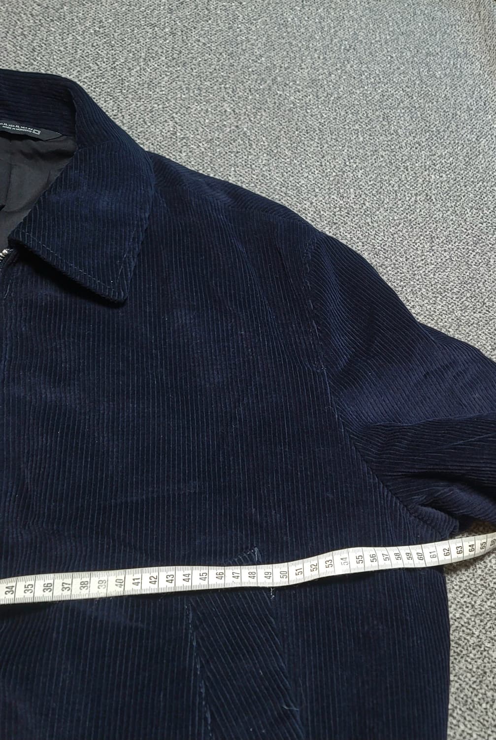 자라 코듀로이 자켓 인디고  XL 상품이미지4