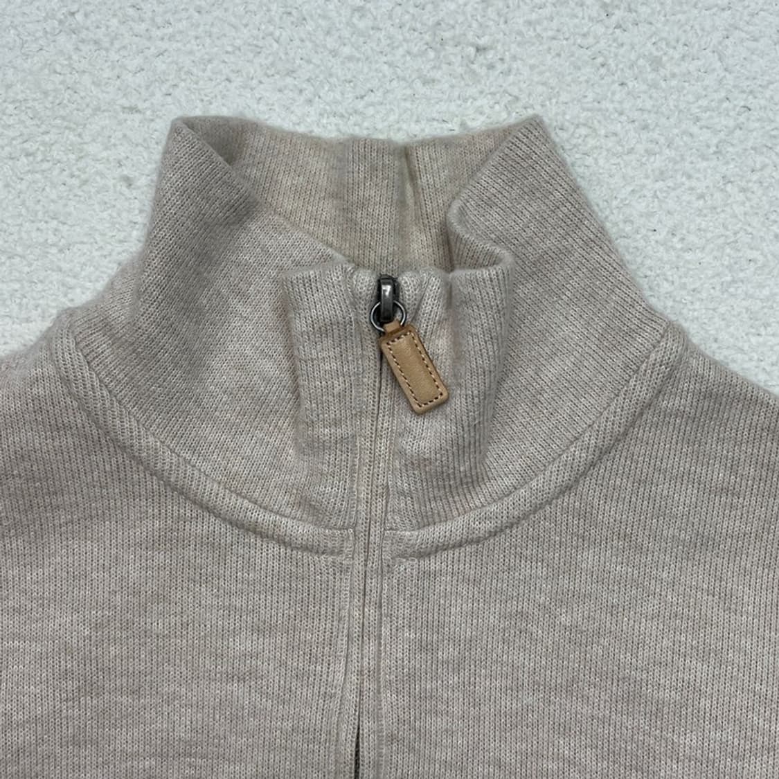 POLO RALPH LAUREN 반집업 맨투맨 베이지 S 상품이미지3
