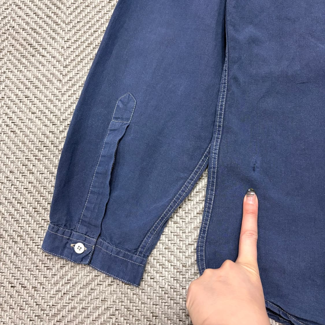 아르마니 진스 스티치 디테일 셔츠 v1017 상품이미지6