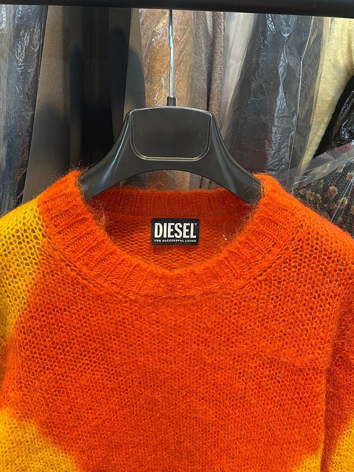 (상품/새상품) 디젤 여성 투톤 모헤어 니트 상품이미지2