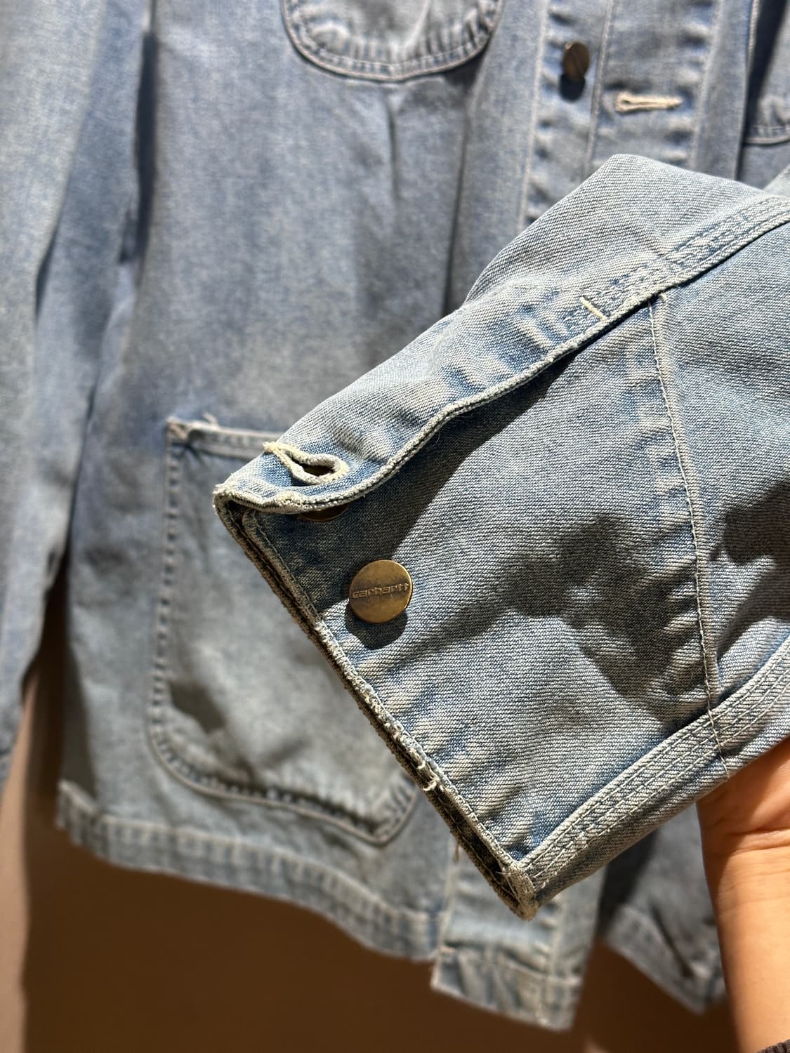 칼하트데님초어자켓 상품이미지4