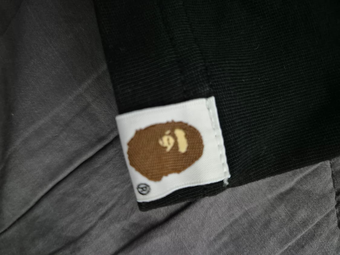 베이프 서큘러 에이프 헤드 릴렉스드핏 티셔츠 블랙 XL 상품이미지5