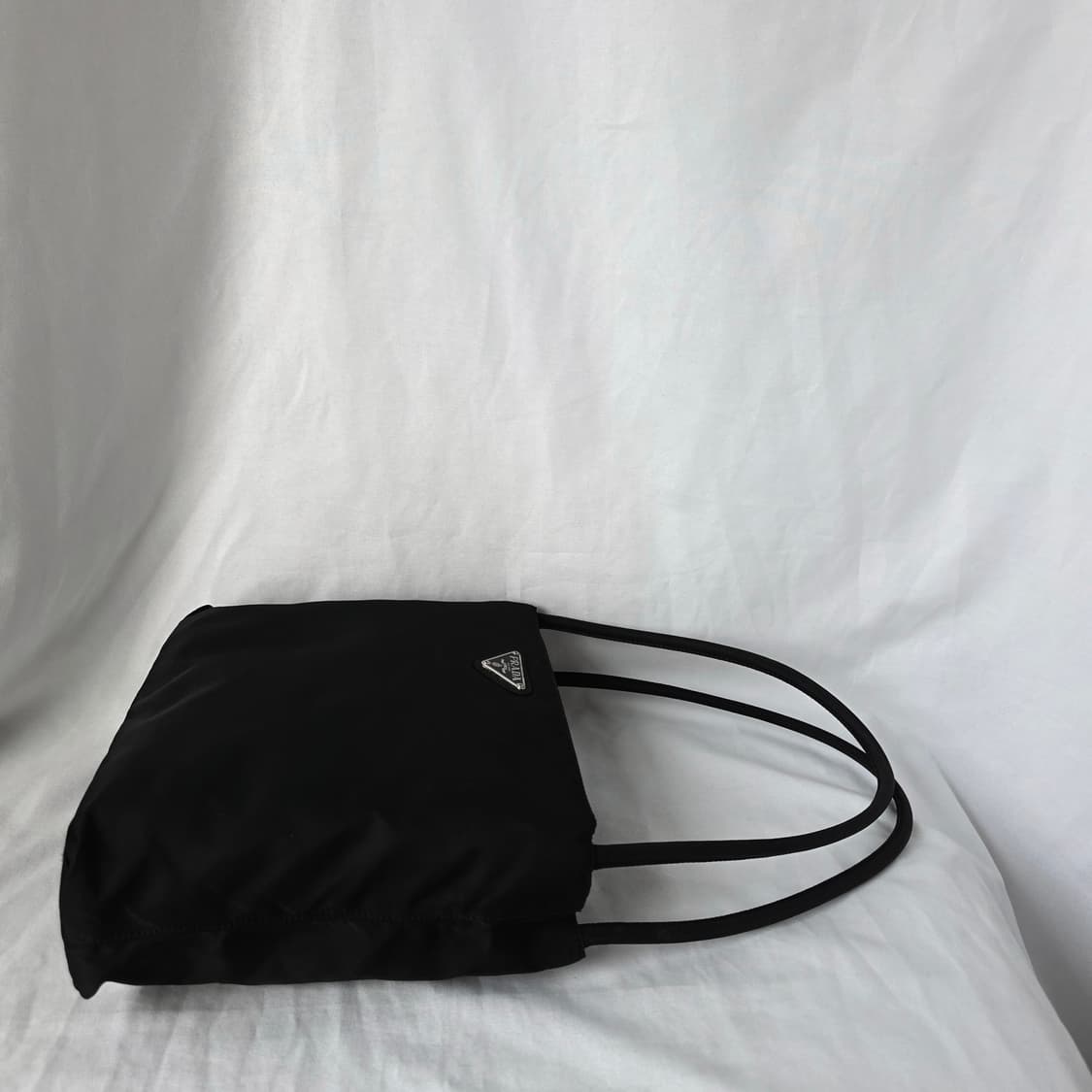 [정품 PRADA] 프라다 두줄 나일론 토트백 스몰 상품이미지3