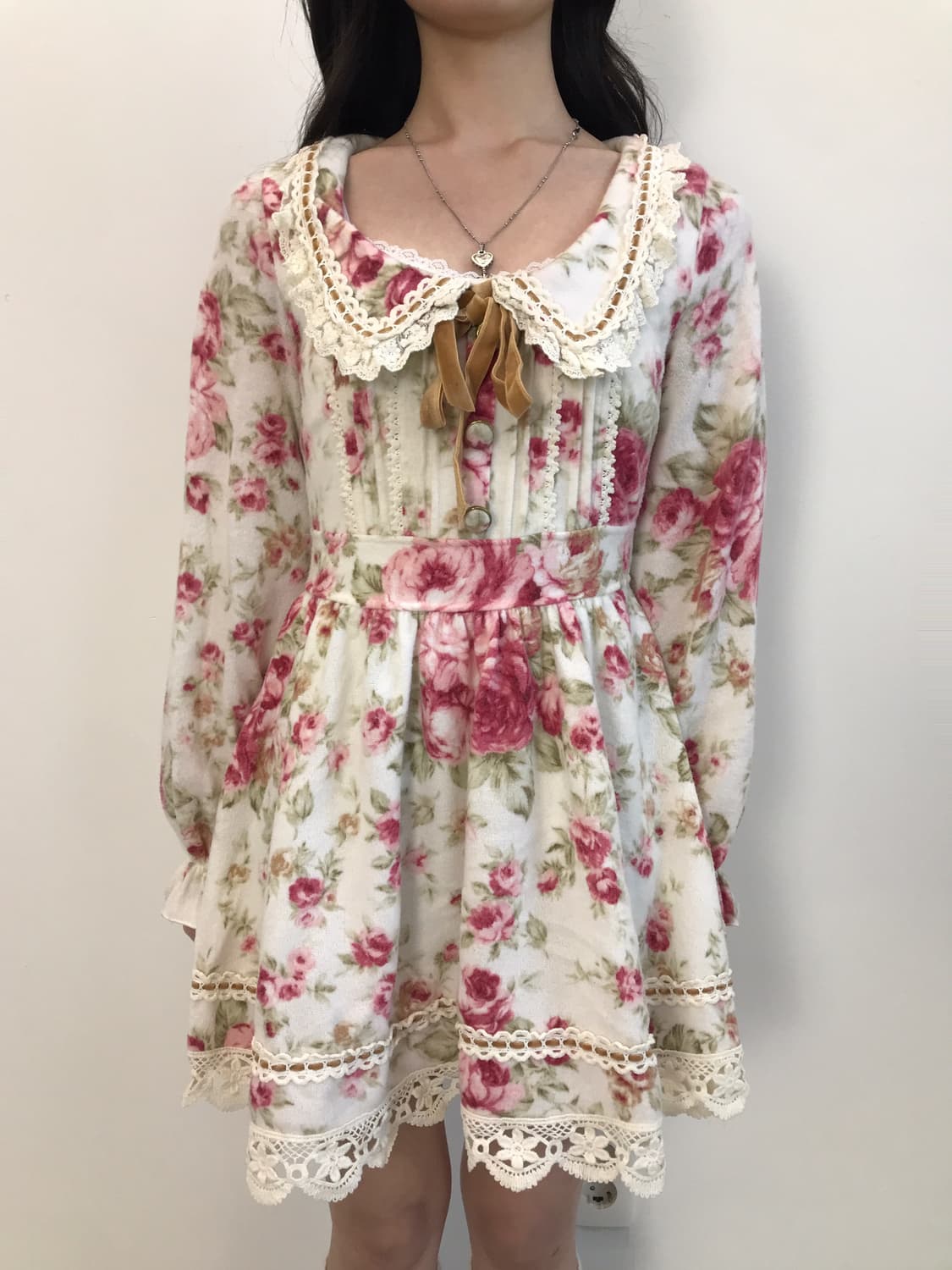 'LIZ LISA' Pinter Mood Floral Print Dres 상품이미지3