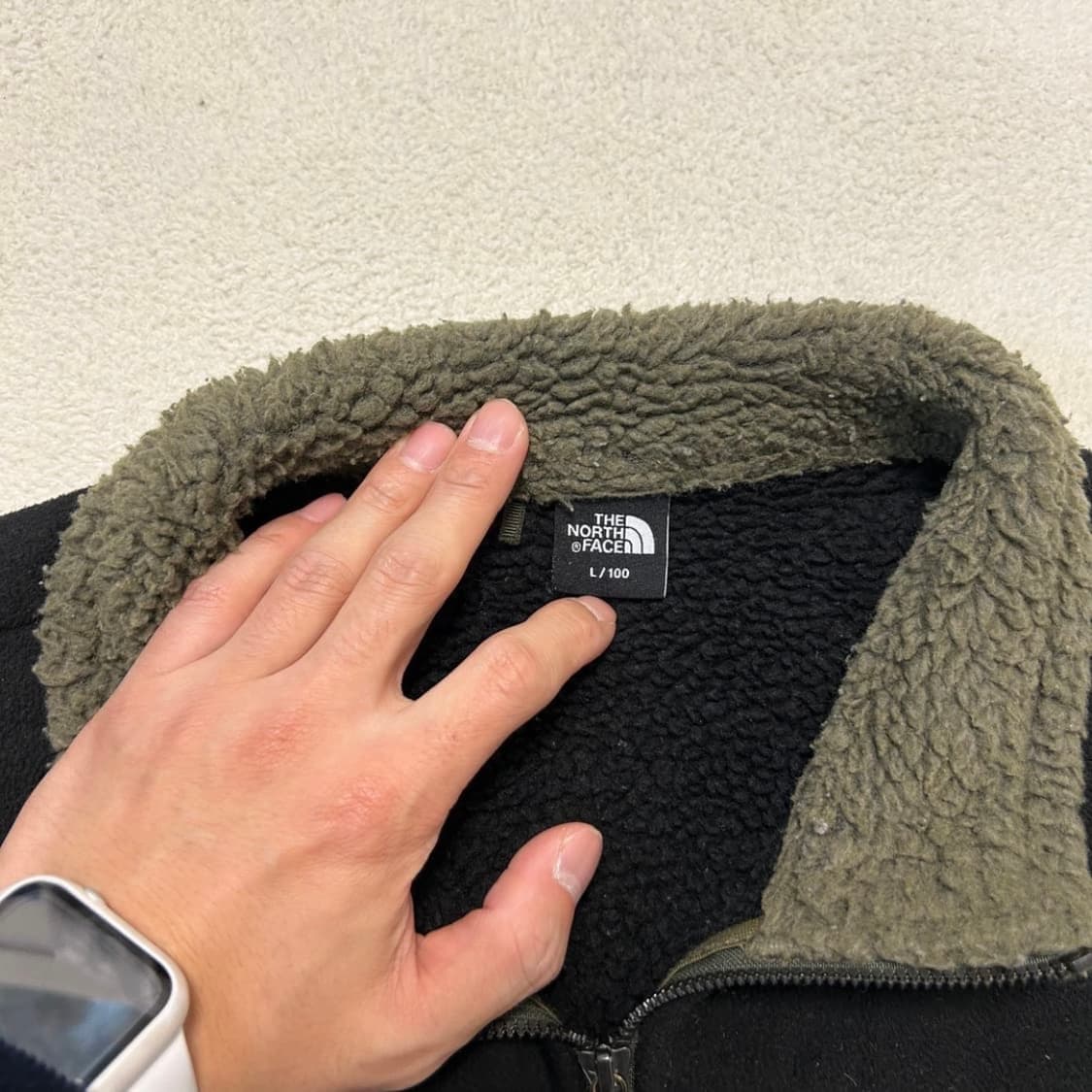 The North Face Khaki Denali Fleece 상품이미지6