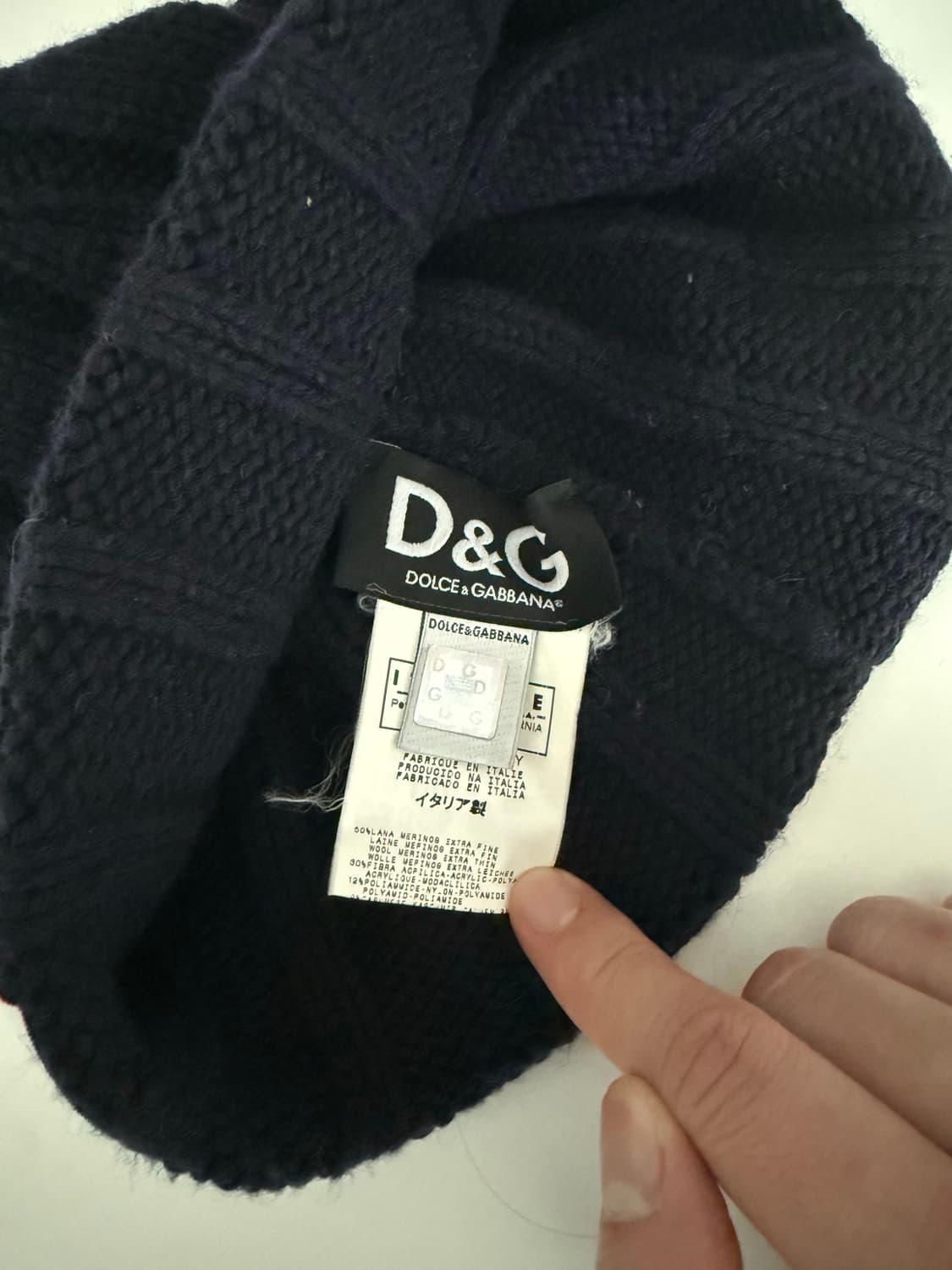 빈티지 돌체앤가바나 D&G 비니 (os) 상품이미지3