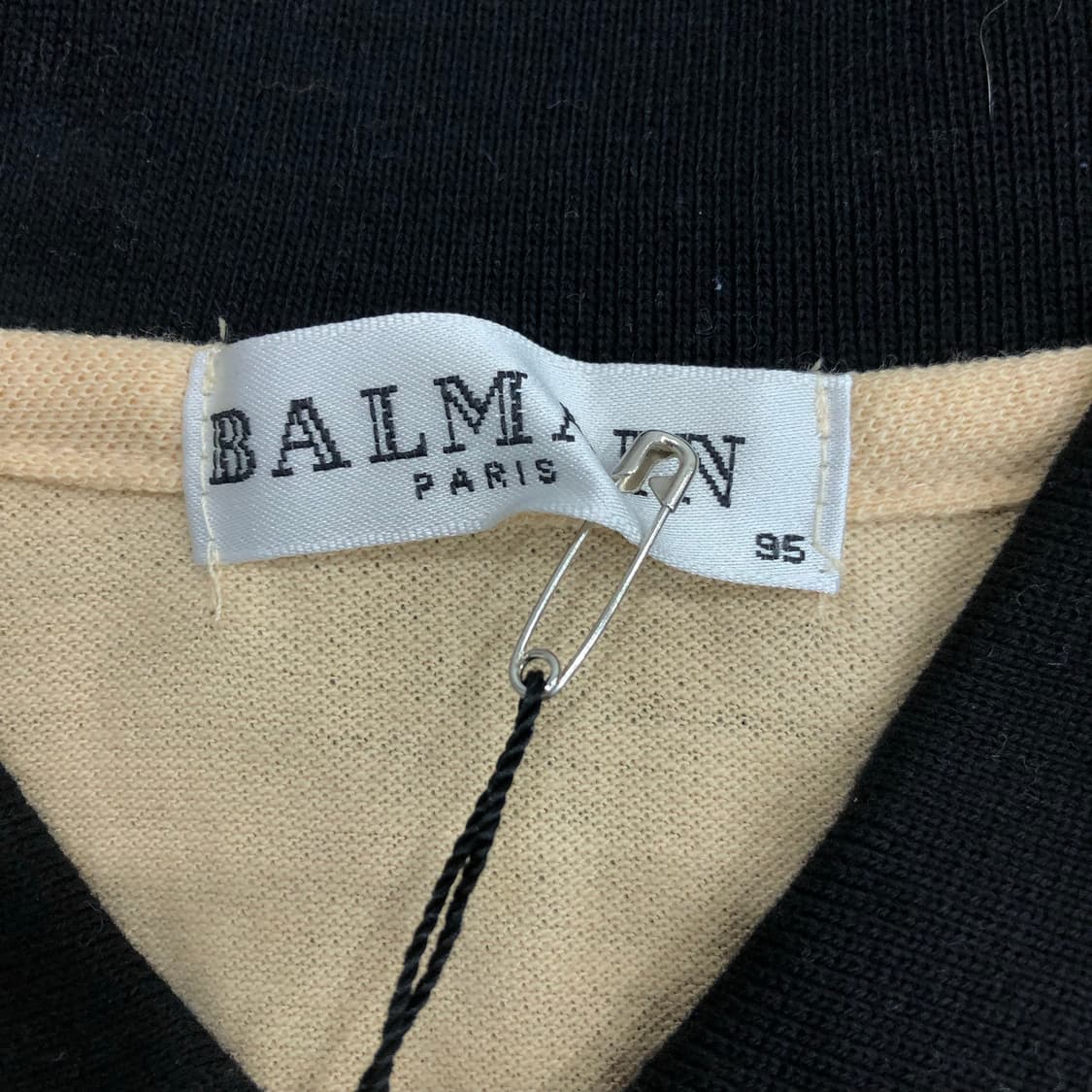 새상품 발망 카라 긴팔 티셔츠 롱슬리브 상품이미지3