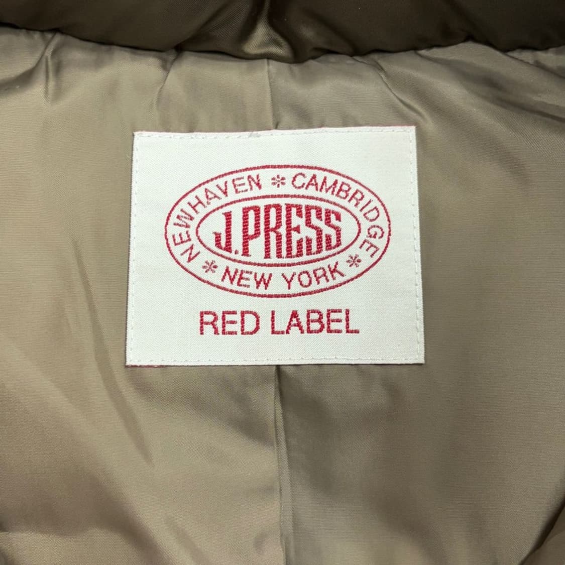 제이프레스 배색 덕다운 패딩 배스트 v1866 상품이미지5