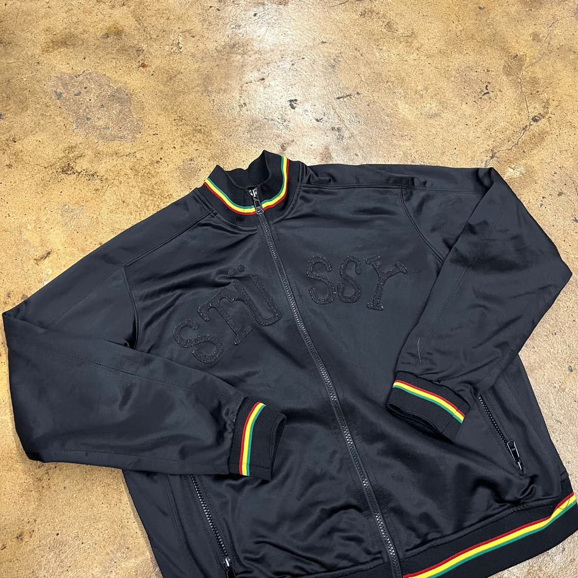 [정품/M] 올드 스투시 레인보우 어센틱 기어 져지 b15 상품이미지1