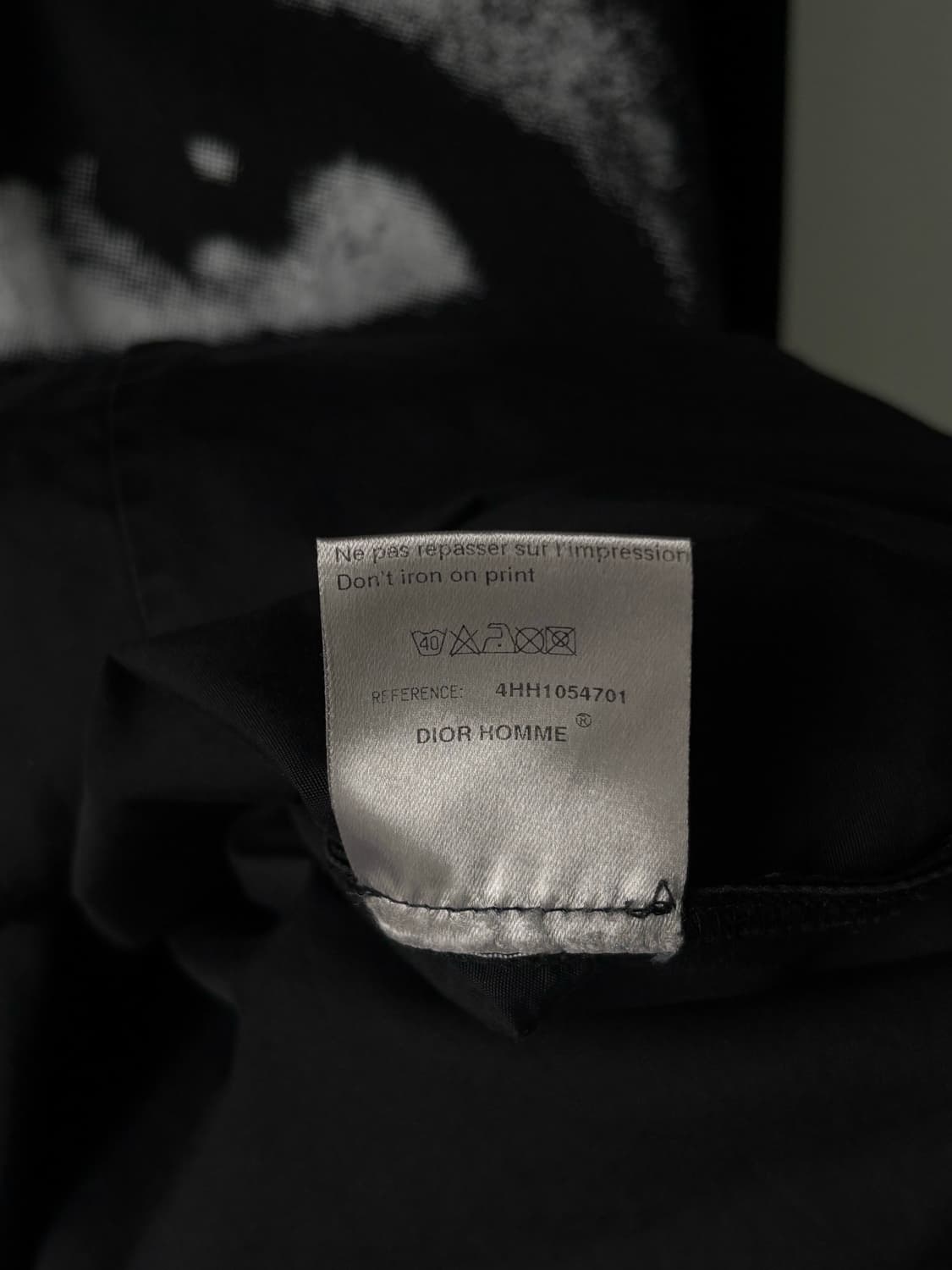 디올옴므 2004aw 에디슬리먼 퓨처 아이 셔츠 상품이미지9