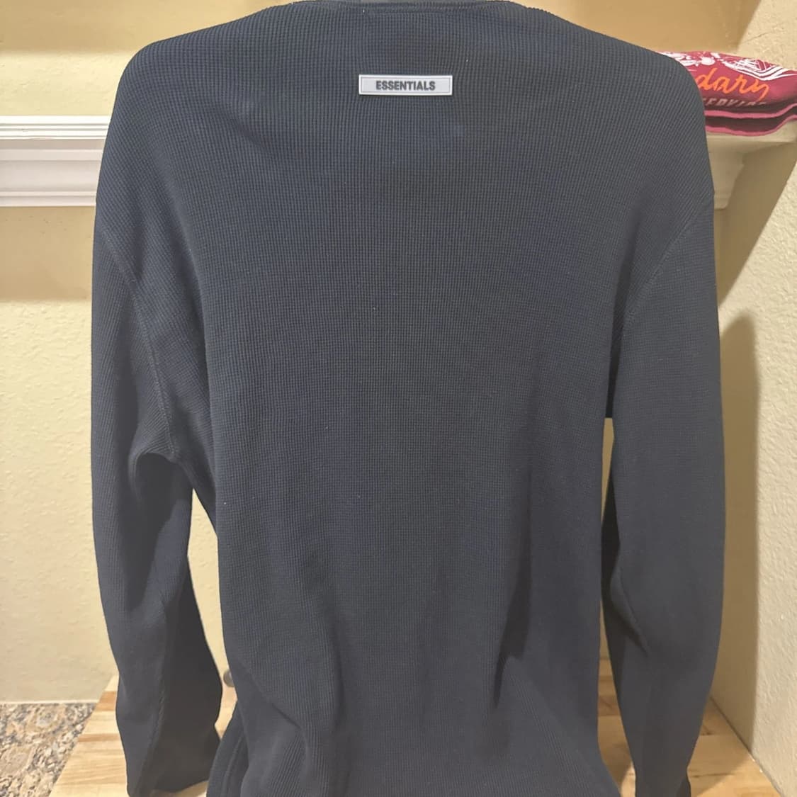 에센셜 와플 헨리넥 롱 슬리브 상품이미지5