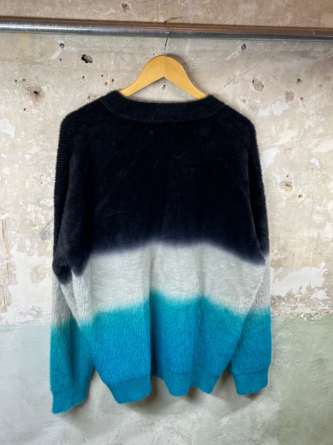 [SEW ClASSIC] 3 clolor block mohair knit 상품이미지6