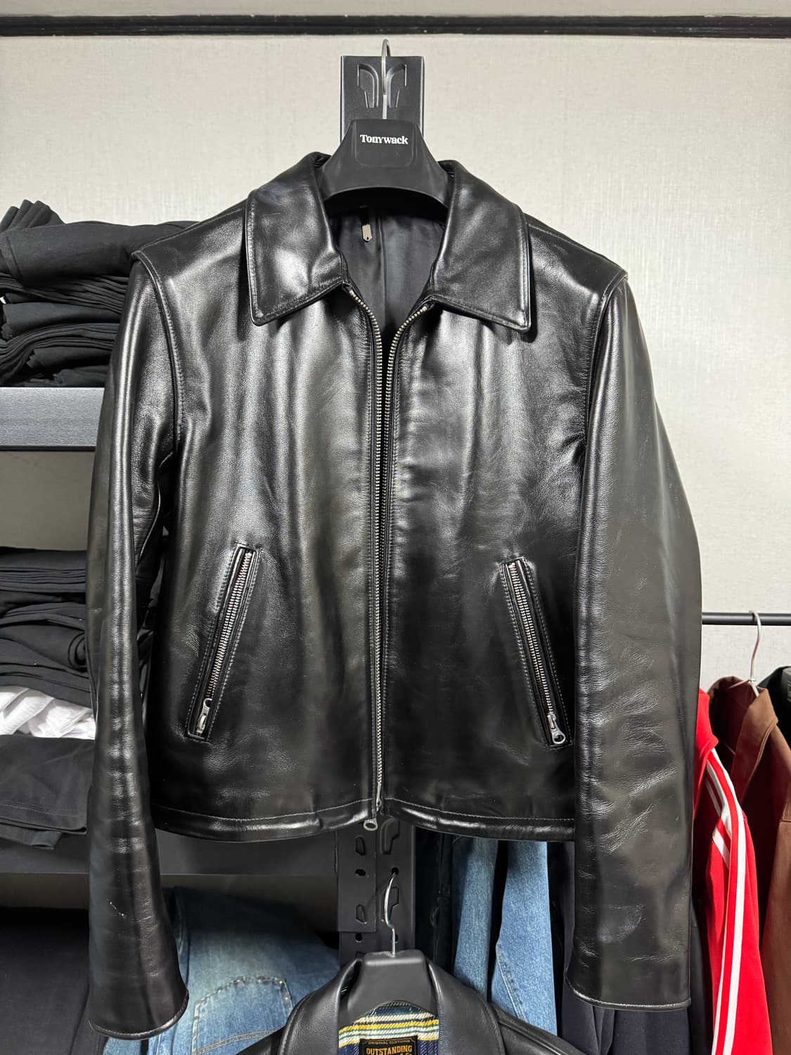 토니웩 가죽레더자켓 상품이미지1