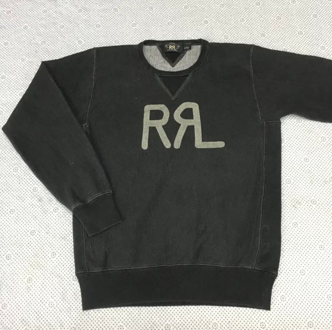 더블알엘 RRL 로고 맨투맨AA10 상품이미지1