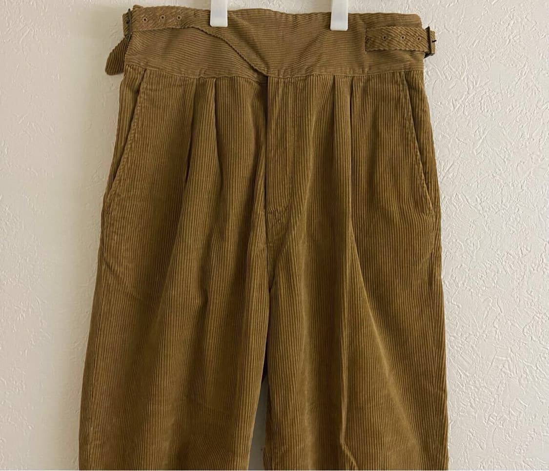 캐피탈 8w 코듀로이 구르카 팬츠 상품이미지4