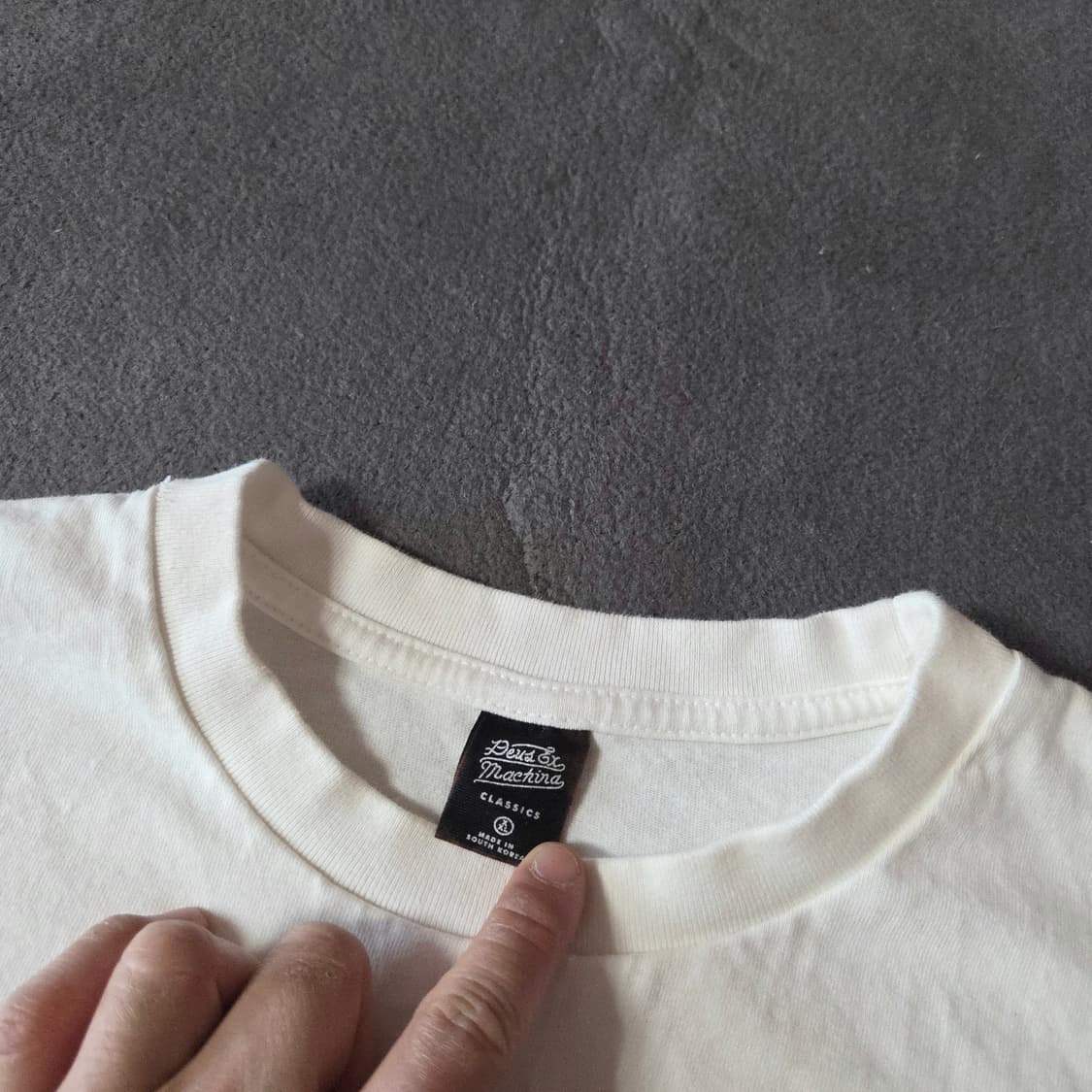 데우스엑스마키나 성수 어드레스 반팔 티셔츠 XL 상품이미지6