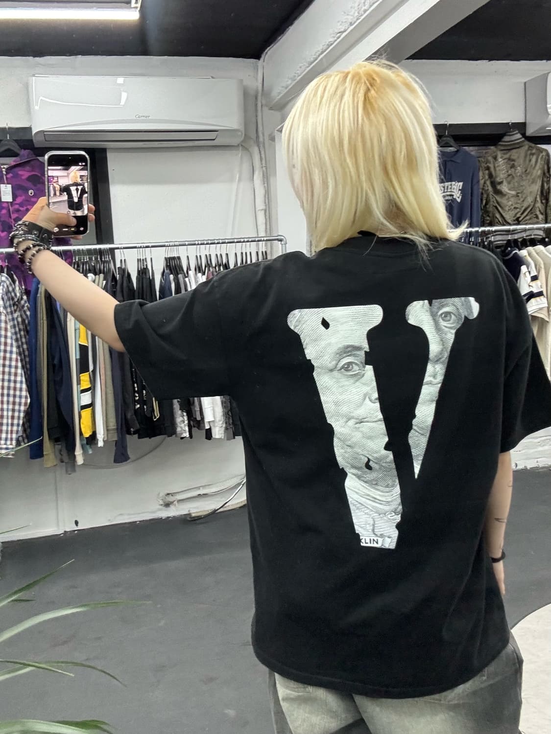 브이론 달러 빌 티셔츠 상품이미지5