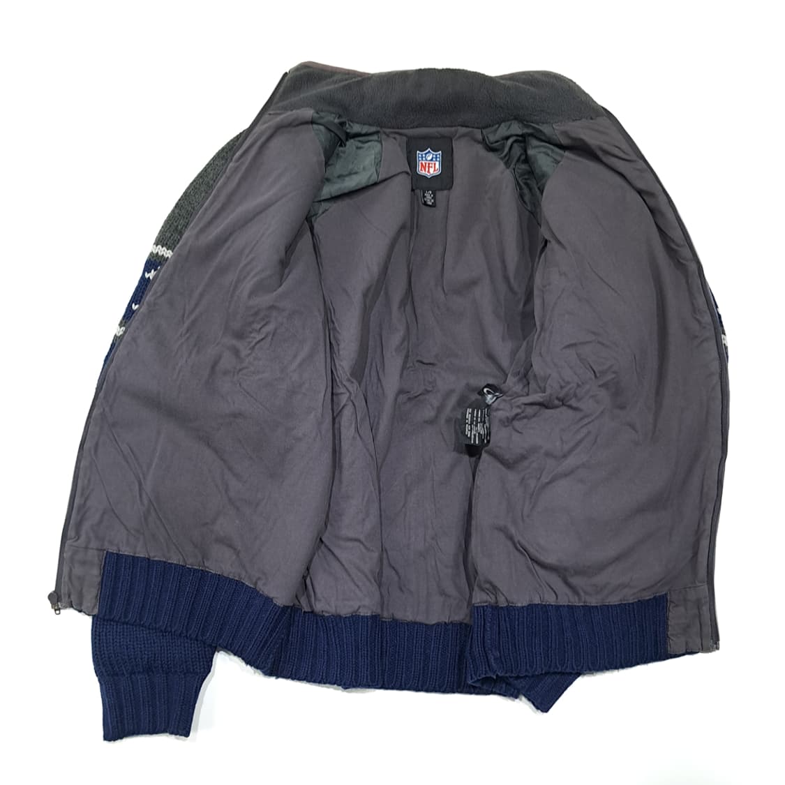 CL318 L NFL 00s 울 페어아일 니트 자켓 아우터 상품이미지4