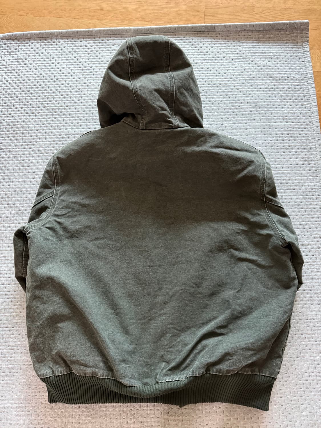 [XL] 칼하트 j130 샌드스톤 덕 액티브 자켓 모스 상품이미지6