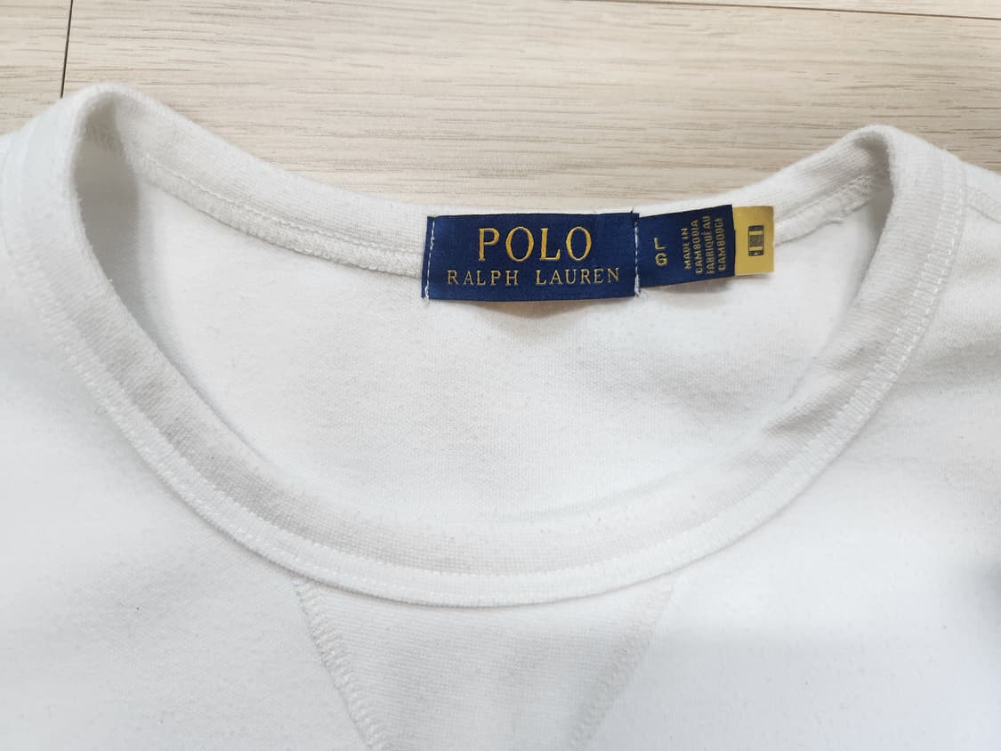 [폴로] 포니 로고 맨투맨 화이트 L사이즈 상품이미지4