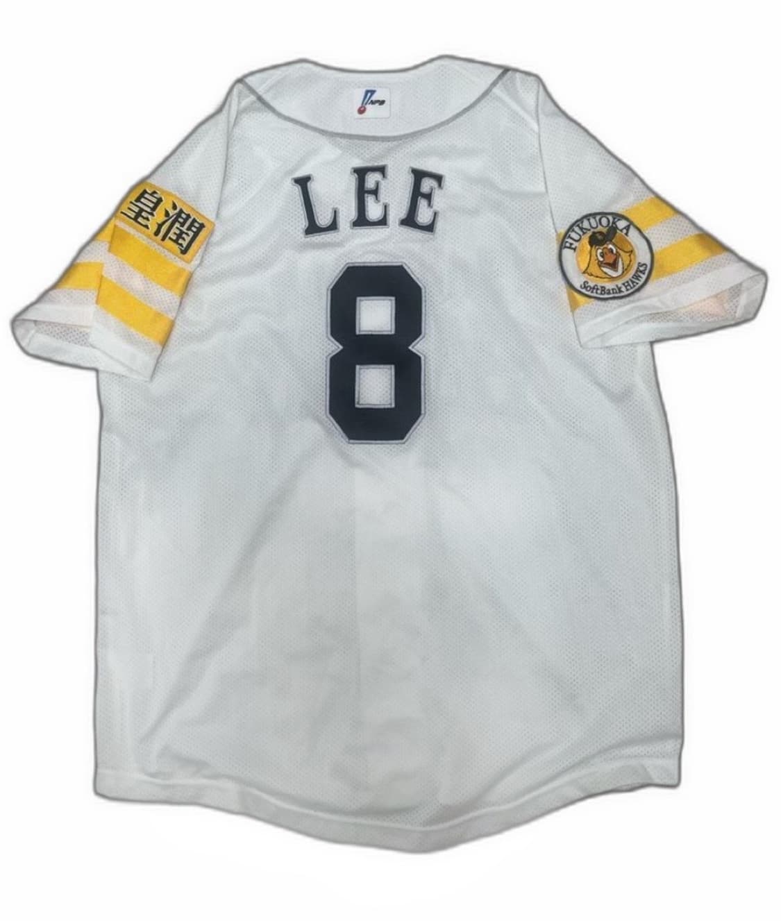 미즈노 이범호 소프트뱅크 호크스 홈 정품 유니폼 XL 상품이미지1