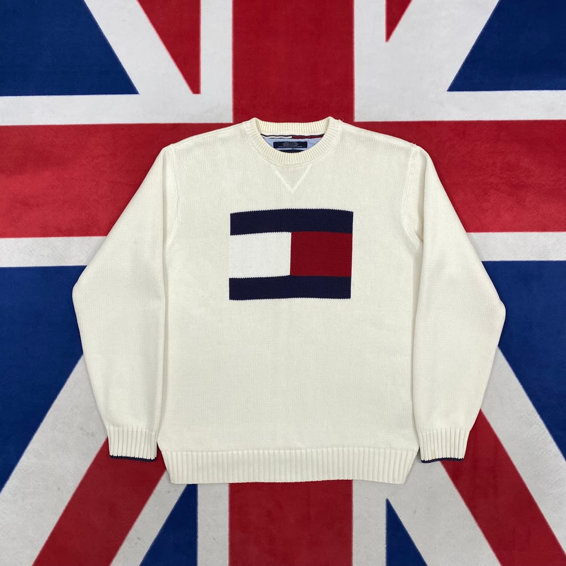 타미 빅로고 니트 M  상품이미지1