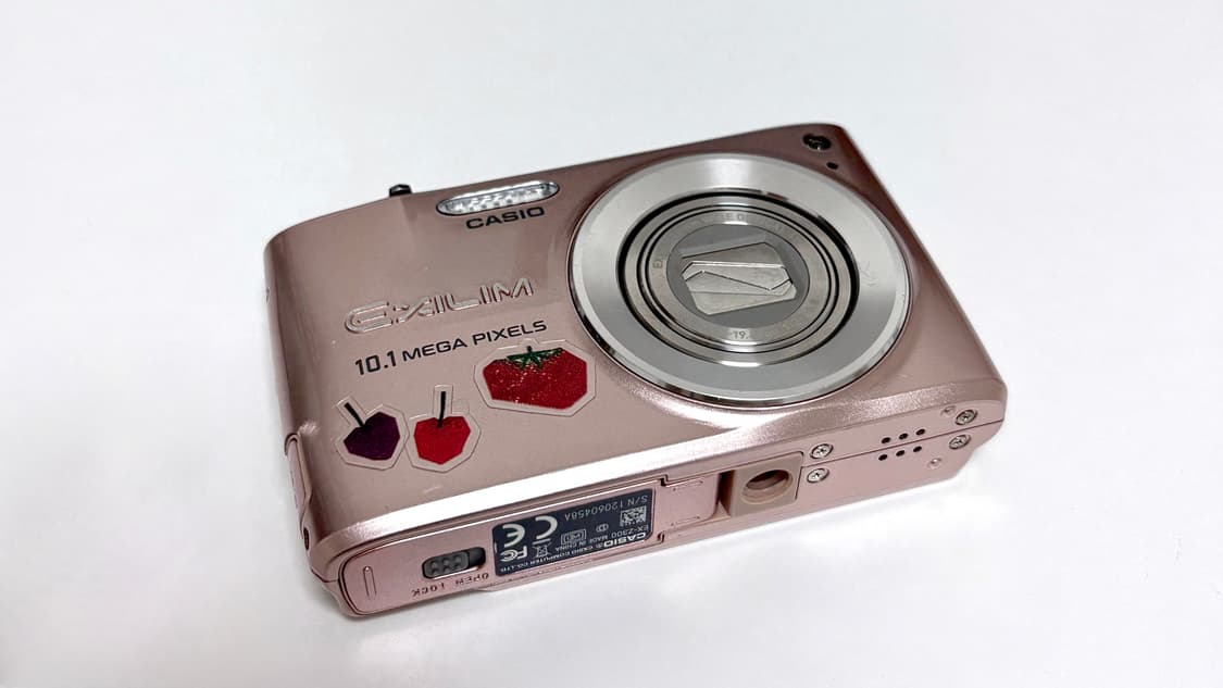 카시오 엑슬림 EX-Z300/CASIO 빈티 지 디카의 상품이미지3