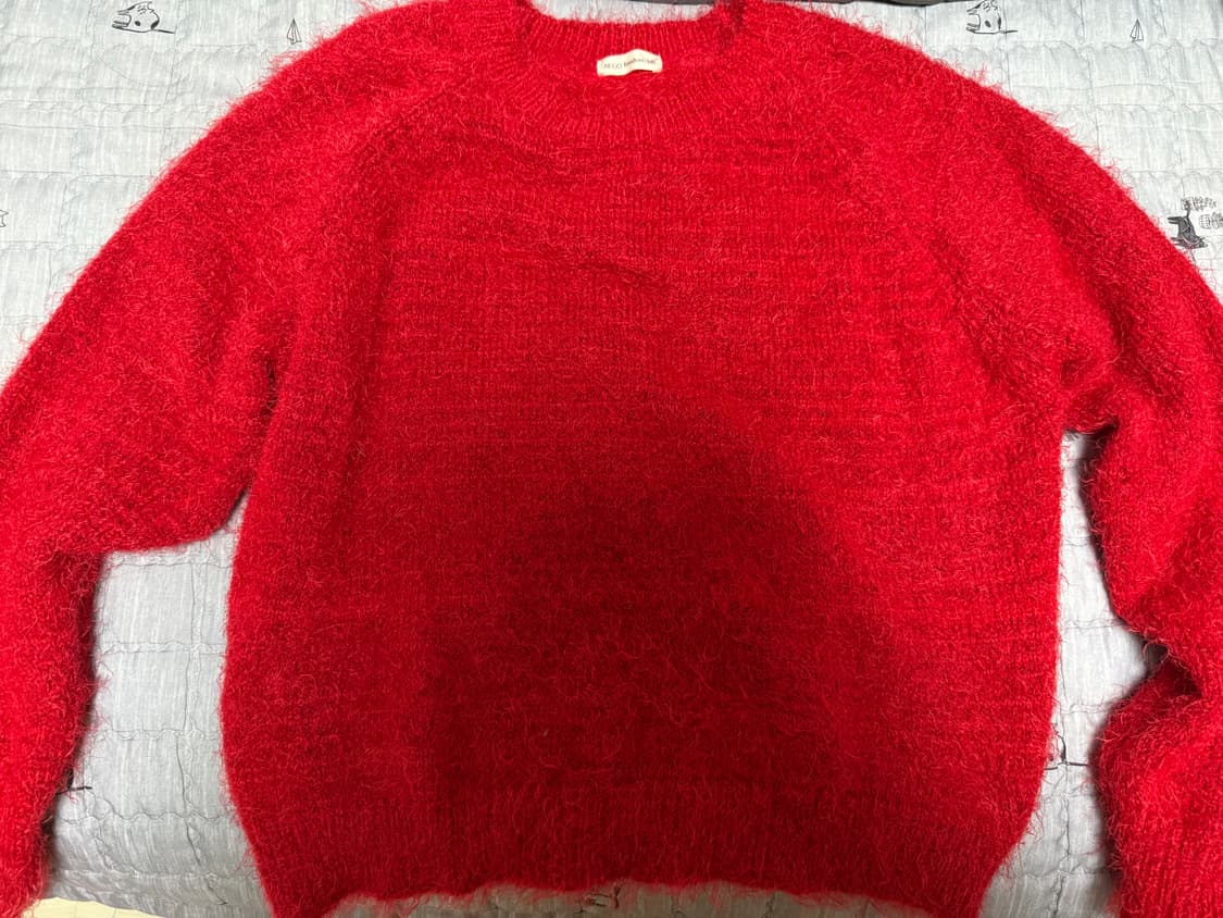 이고프리덤랩 니트 Canvas tag round knit 상품이미지4