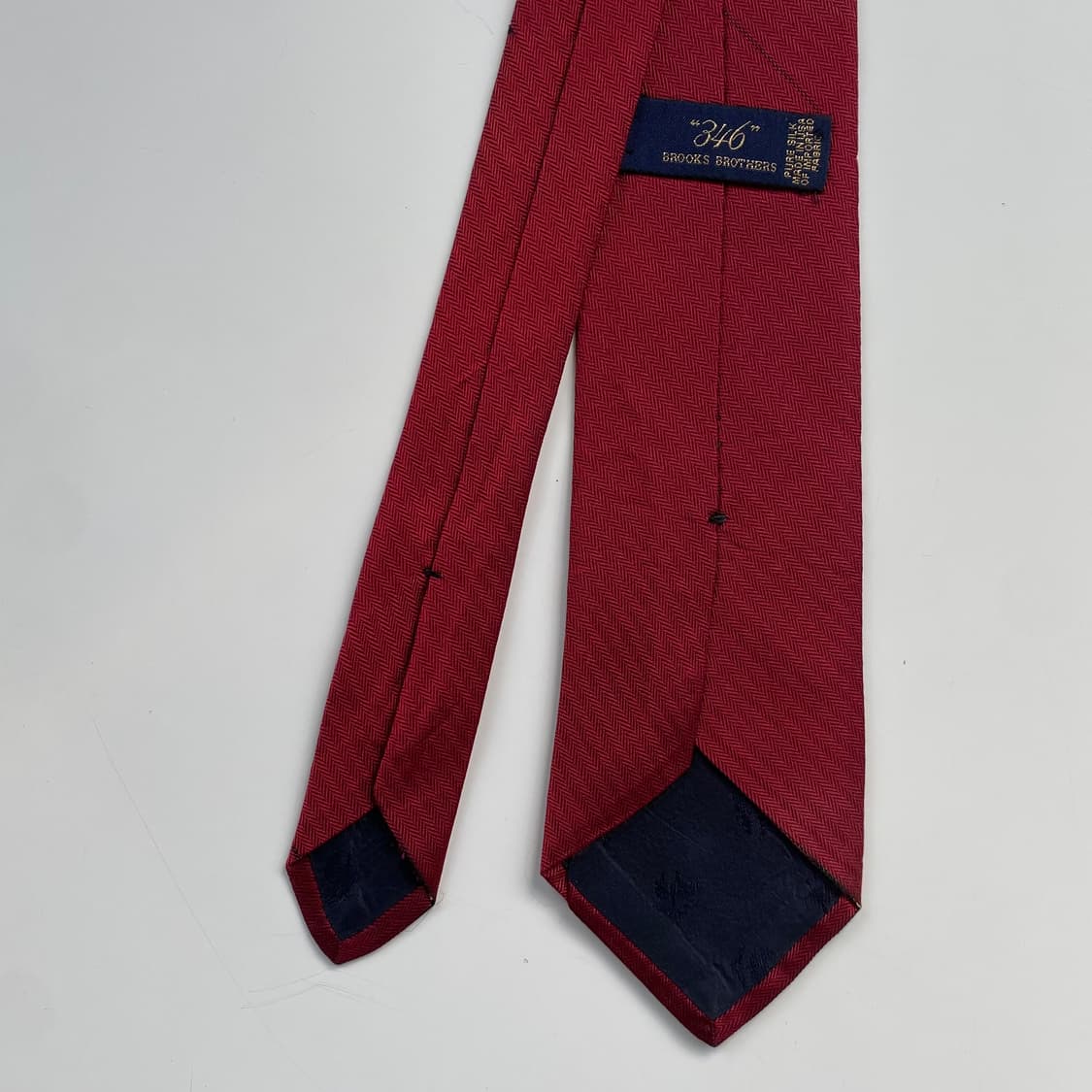브룩스브라더스 명품 정품 심플로고 넥타이 상품이미지3