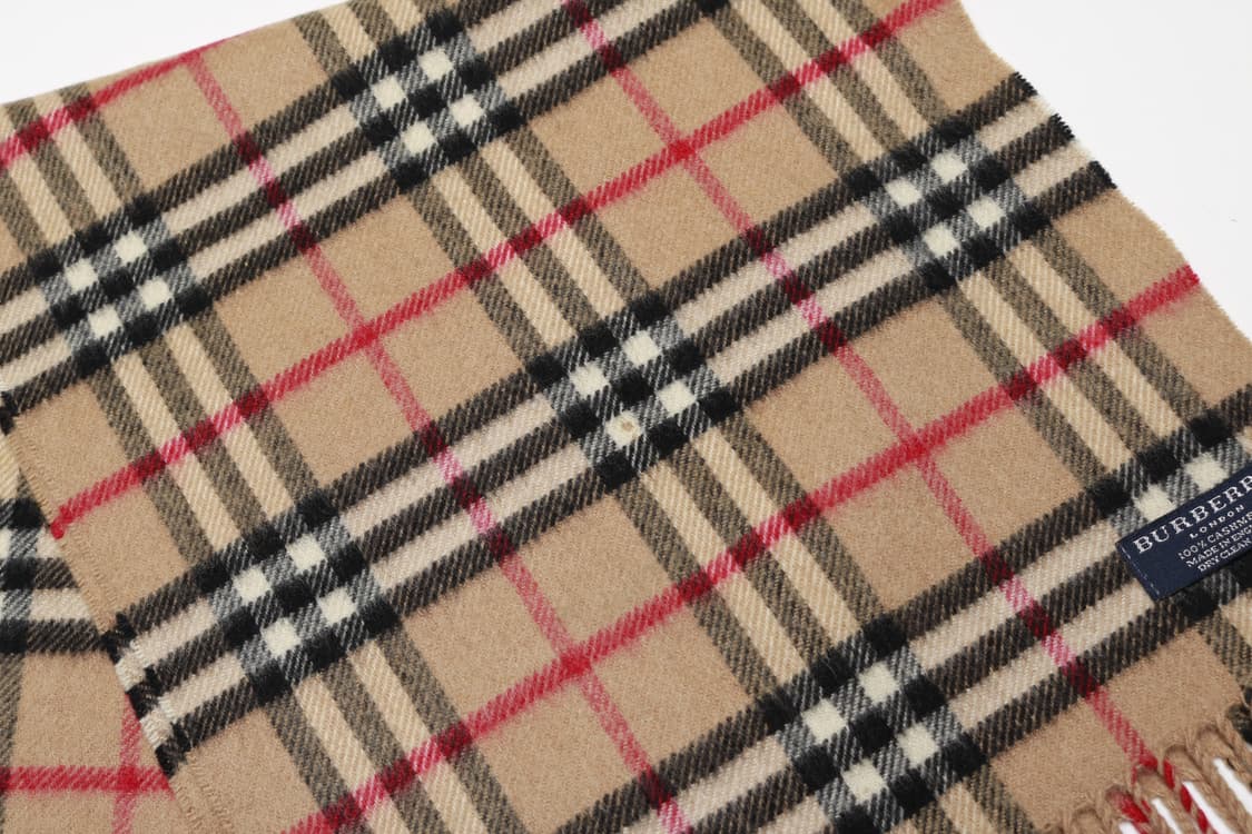 버버리 캐시미어 100% 노바체크 머플러 상품이미지3