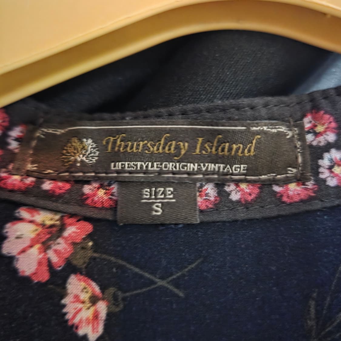 써스데이아일랜드 플라워 패턴 원피스 상품이미지4