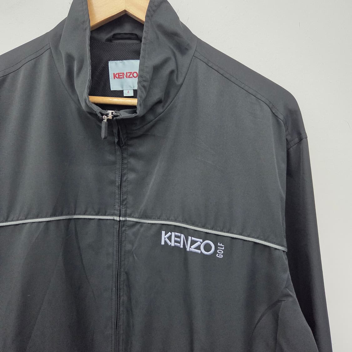 KENZO 골프 블랙 바람막이 자켓 남L 상품이미지3