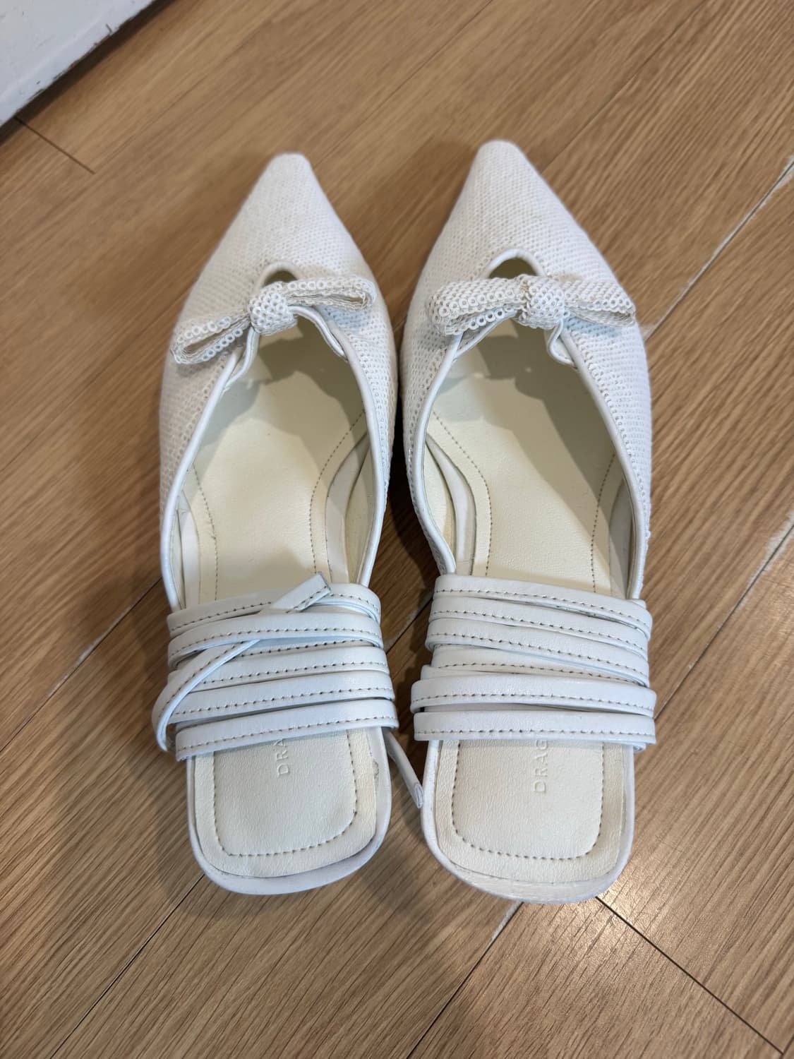 드래곤블루스 리본 레이스업 뮬 상품이미지3