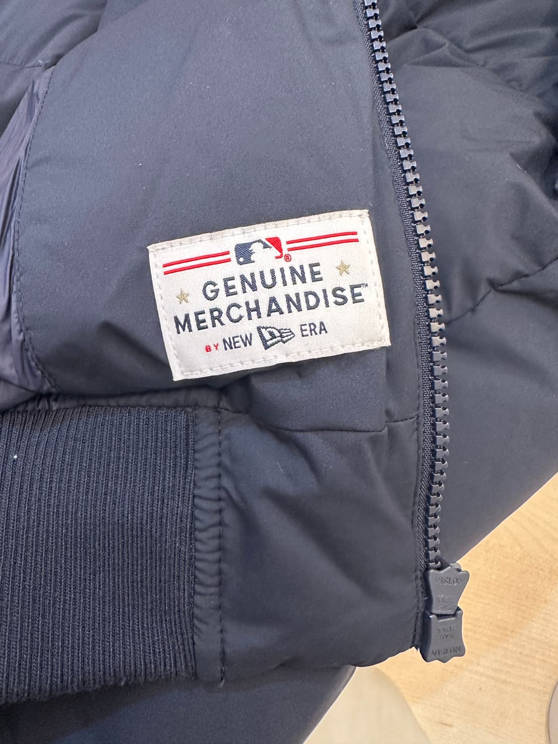 100) 뉴에라 LA 네이비 오리털 숏 패딩 점퍼 상품이미지7