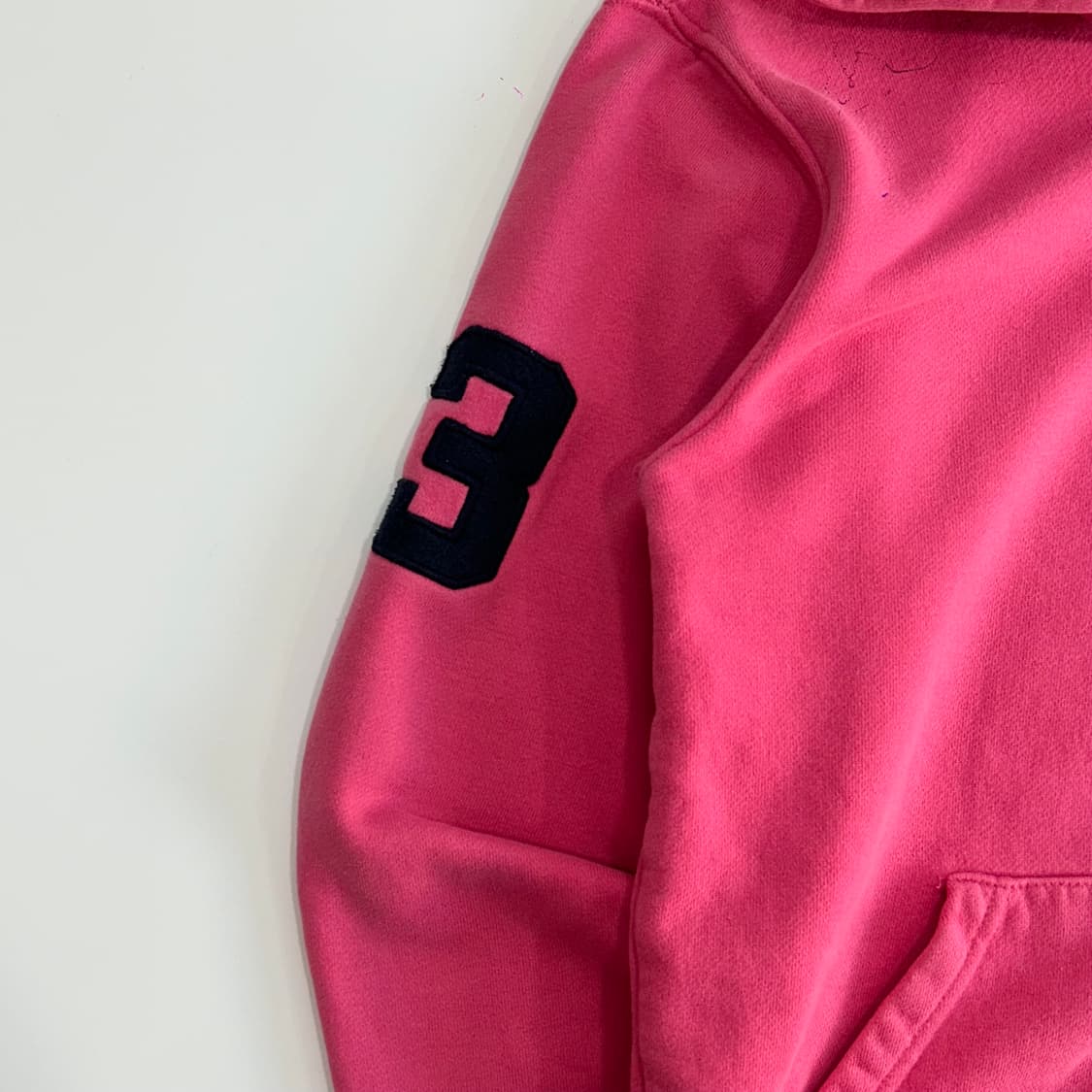 Polo 폴로 다크네이비 빅포니 핑크 후드집업 상품이미지5