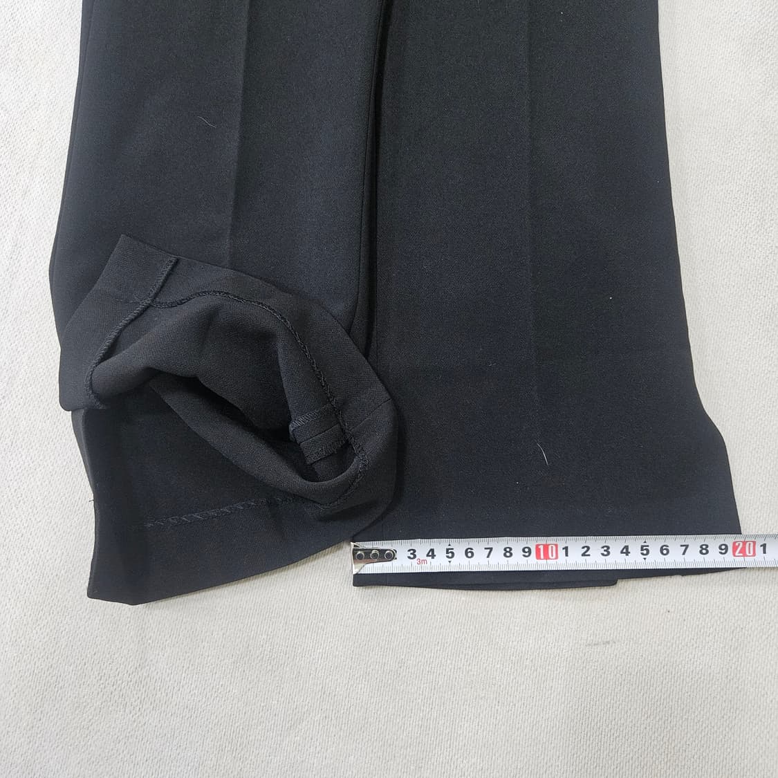 67-95 로엠 여성 블랙 슬랙스  0403Y 상품이미지6