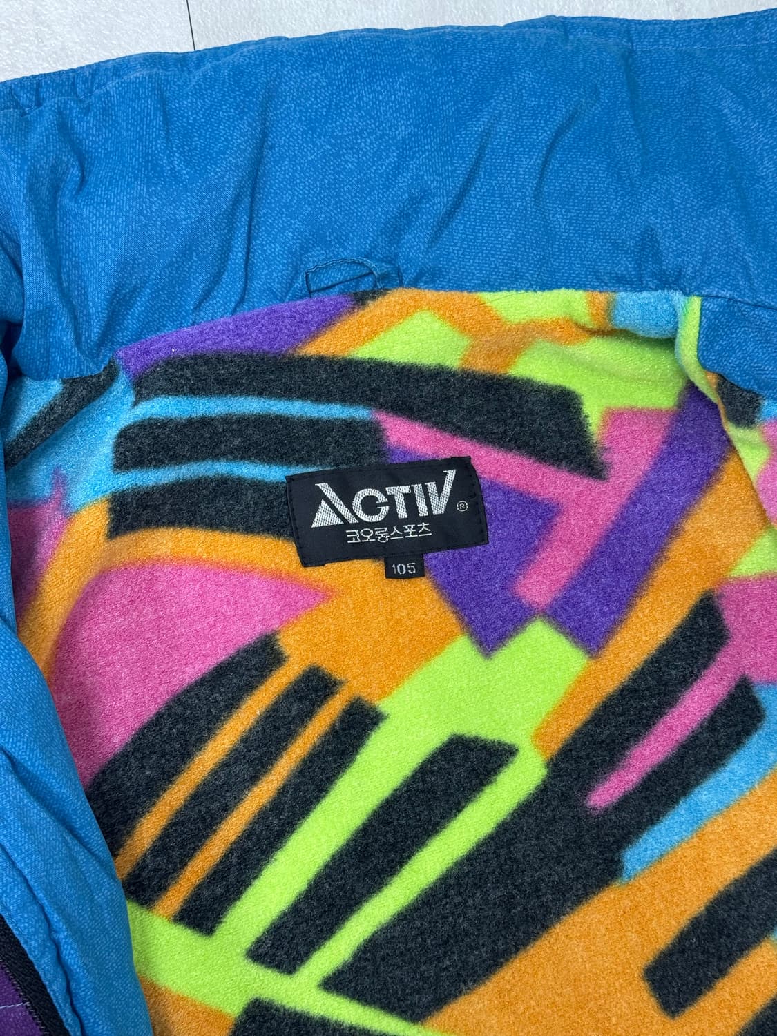 •90s 코오롱스포츠 ACTIV 스키자켓 멀티컬러 상품이미지7