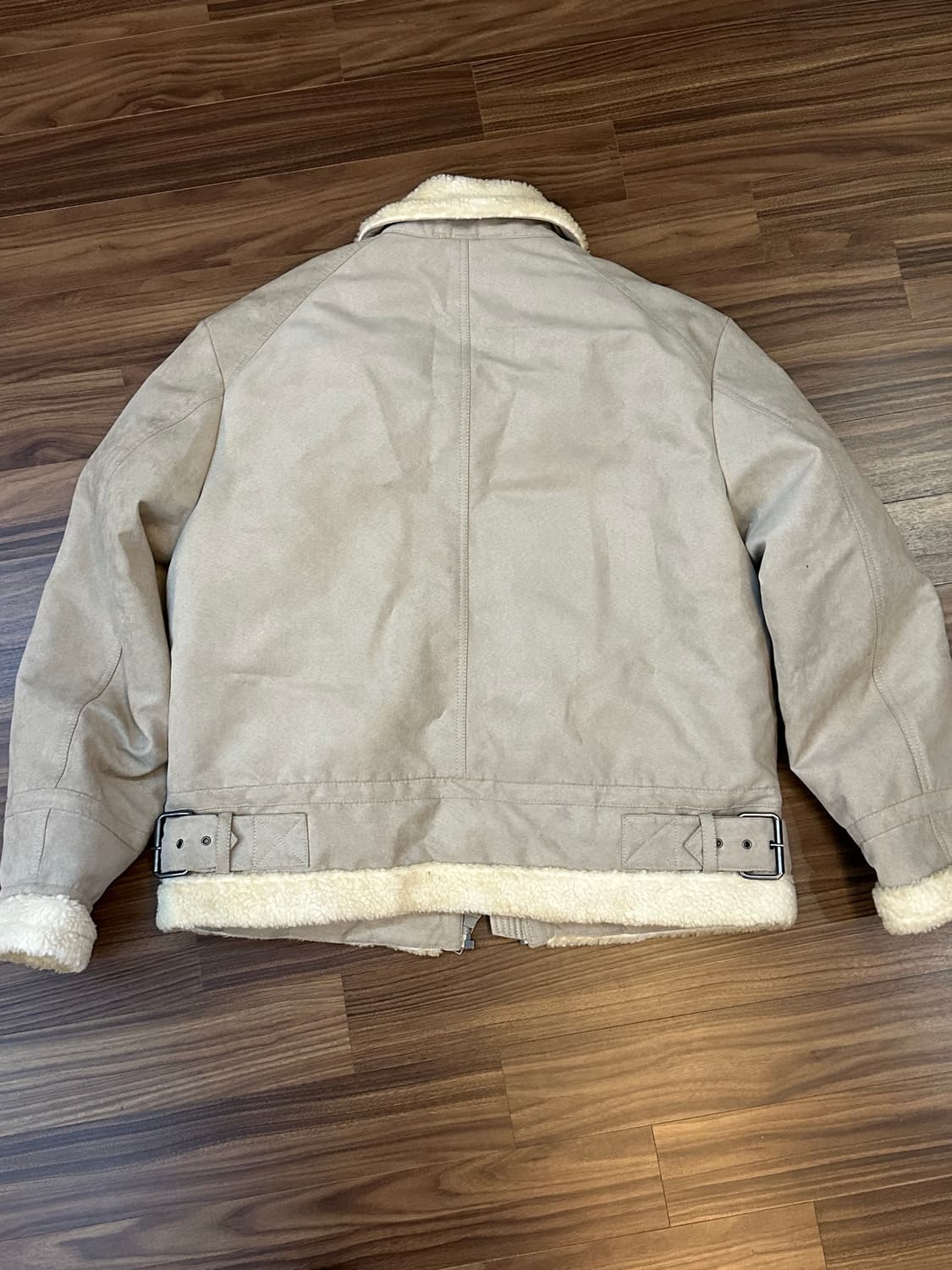 새상품) 스파오 무스탕 자켓 M 상품이미지8