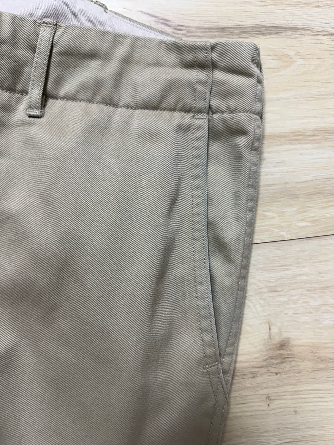 나나미카 와이드 치노 카키 34 상품이미지3