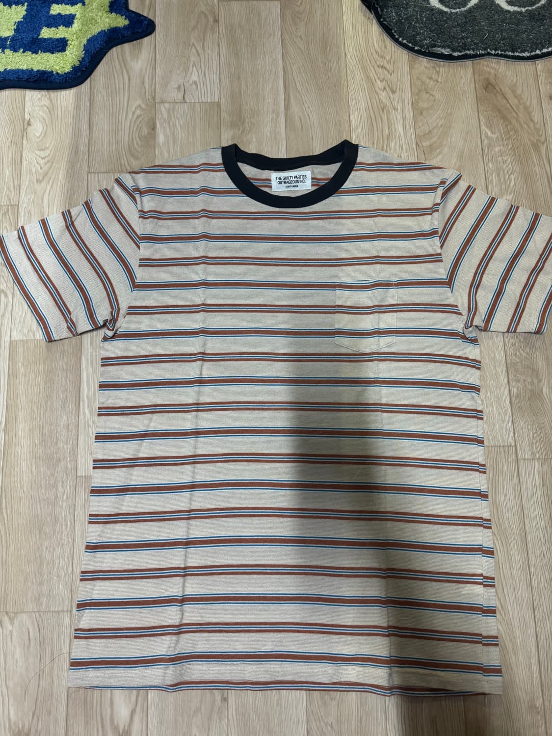 와코마리아 스트라이프 티셔츠 상품이미지1